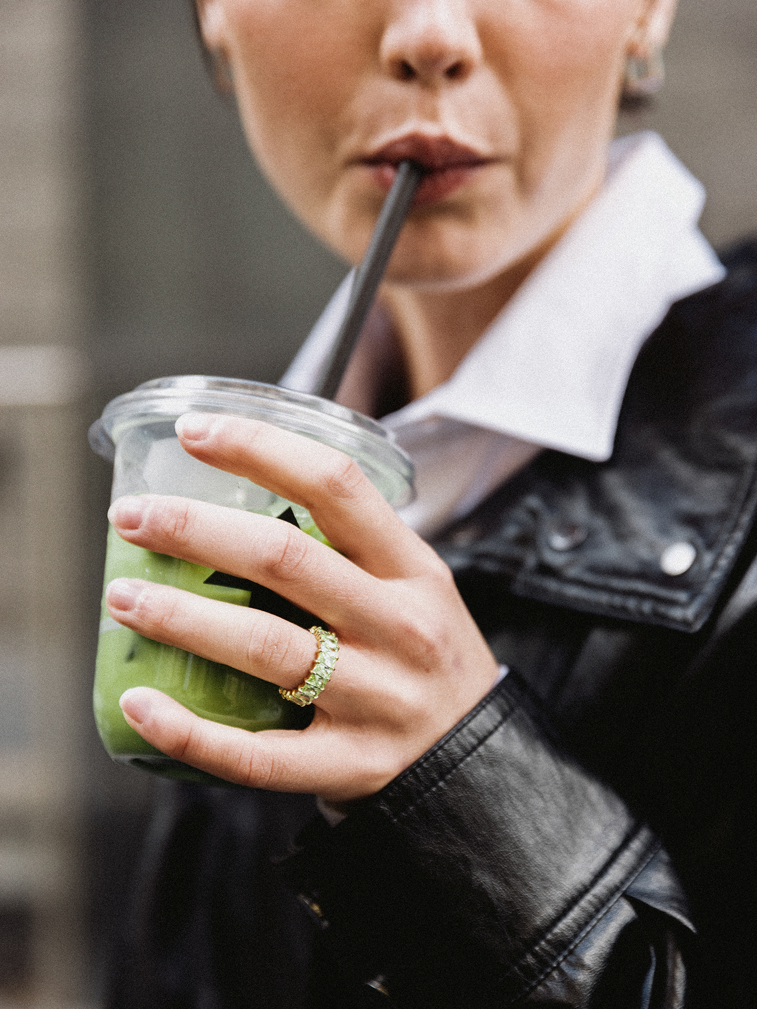 PRSTEN CRUSH MATCHA