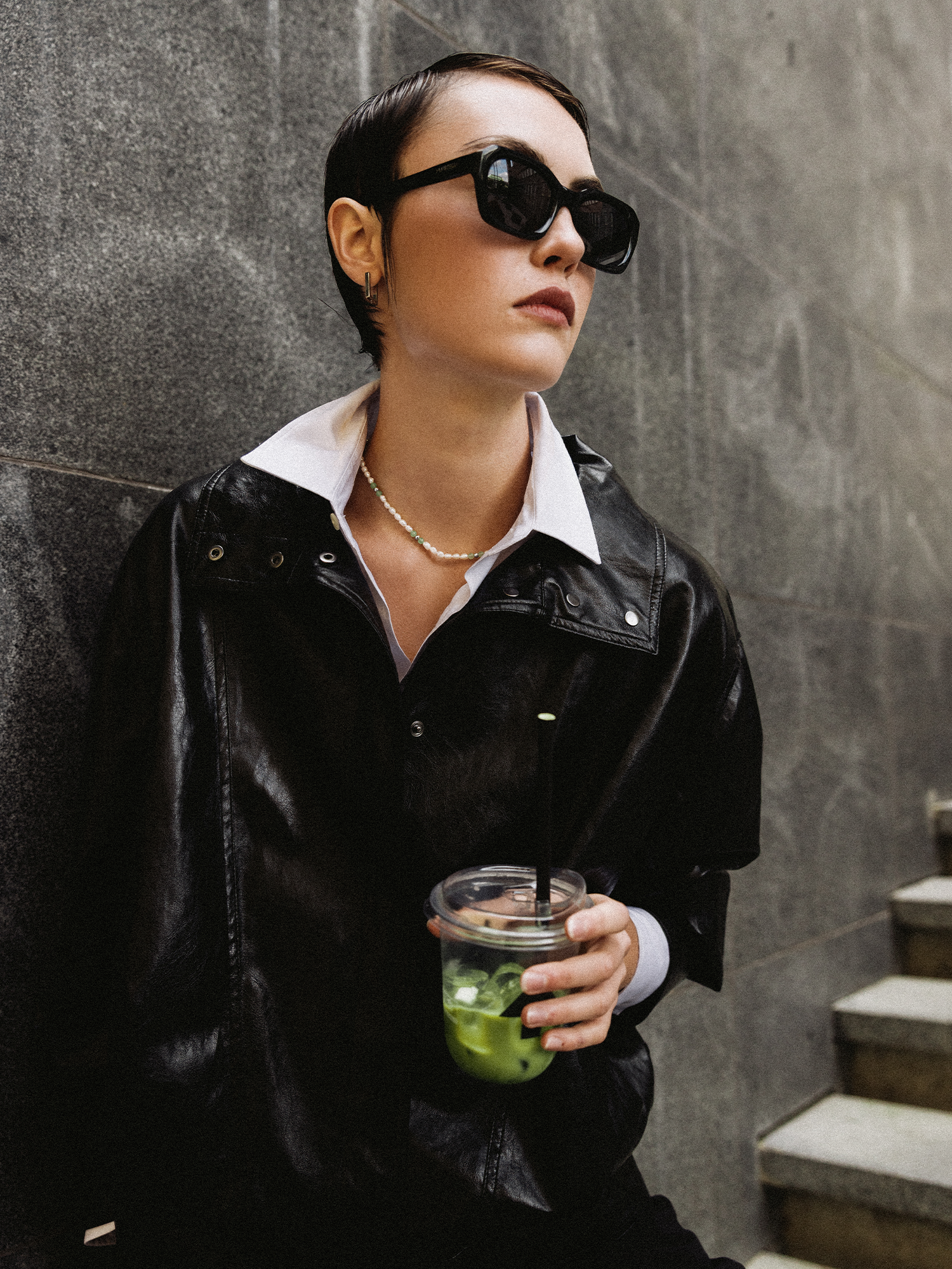 MATCHA PEARL NECKLACE