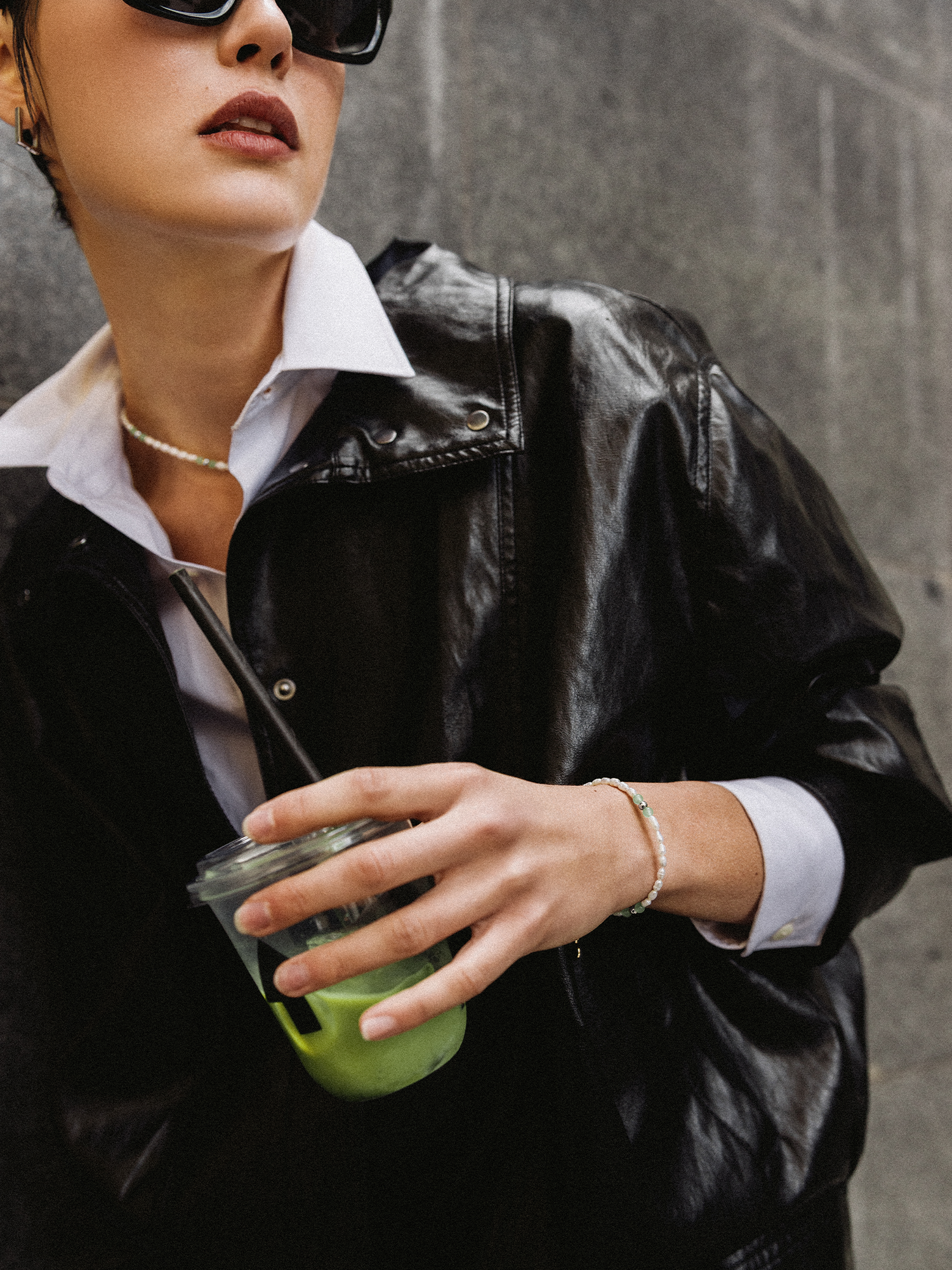 MATCHA PEARL NECKLACE