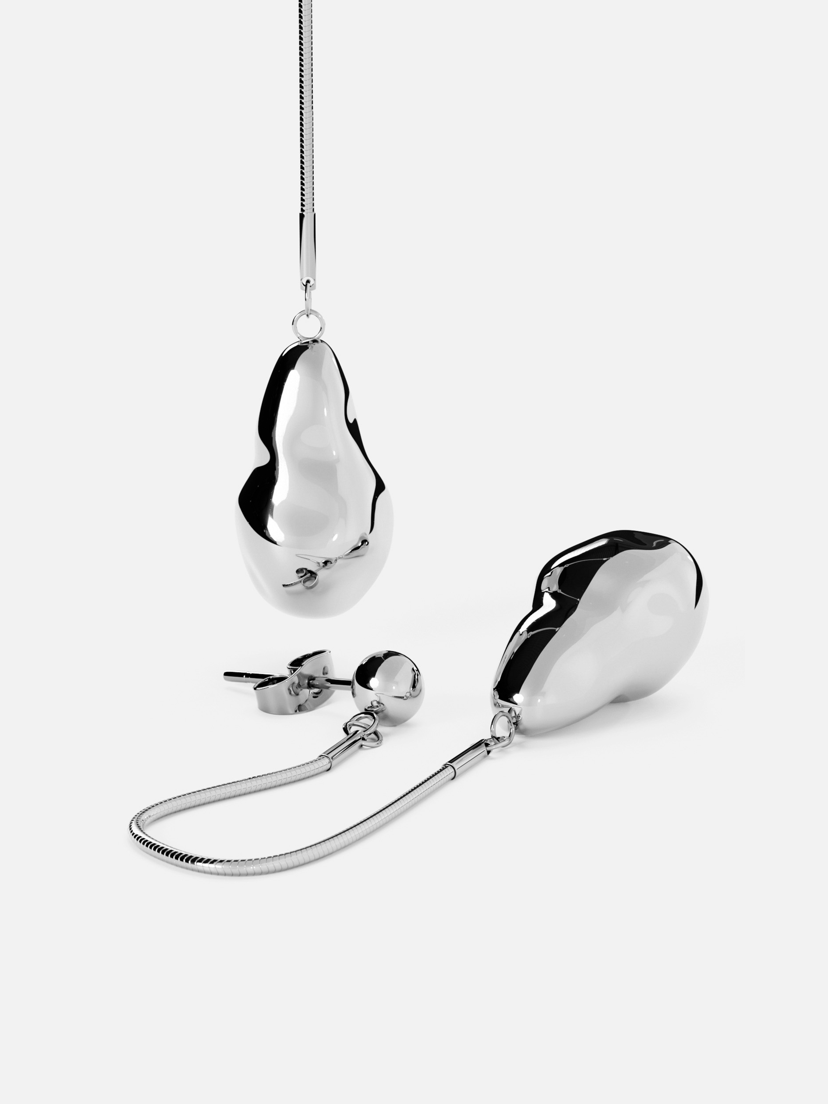 NÁUŠNICE BAROQUE PEARL