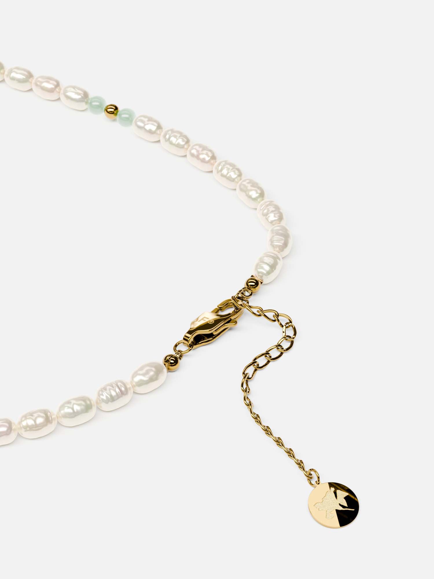 MATCHA PEARL NECKLACE