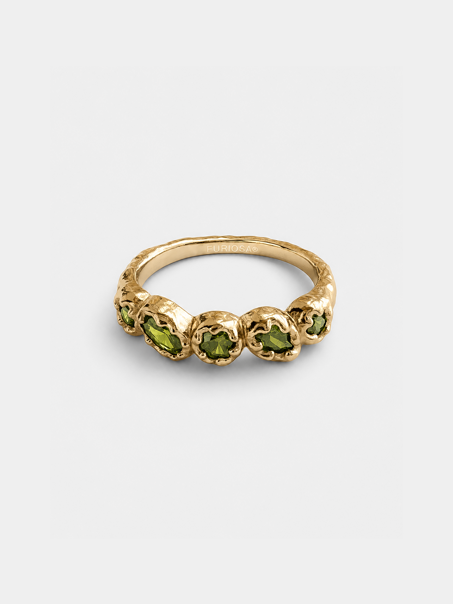 PRSTEN RITUAL GOLD PEACE