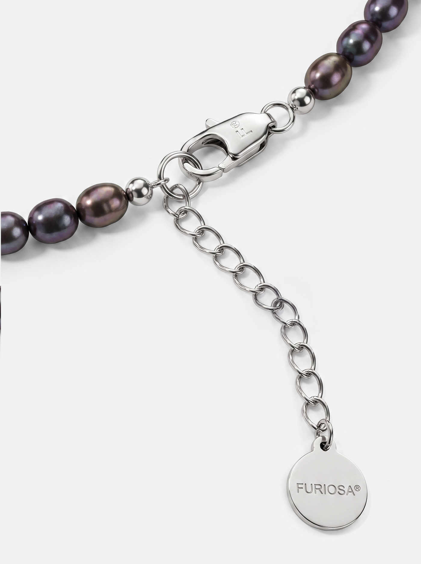 NÁHRDELNÍK PEARL SIREN NOIR