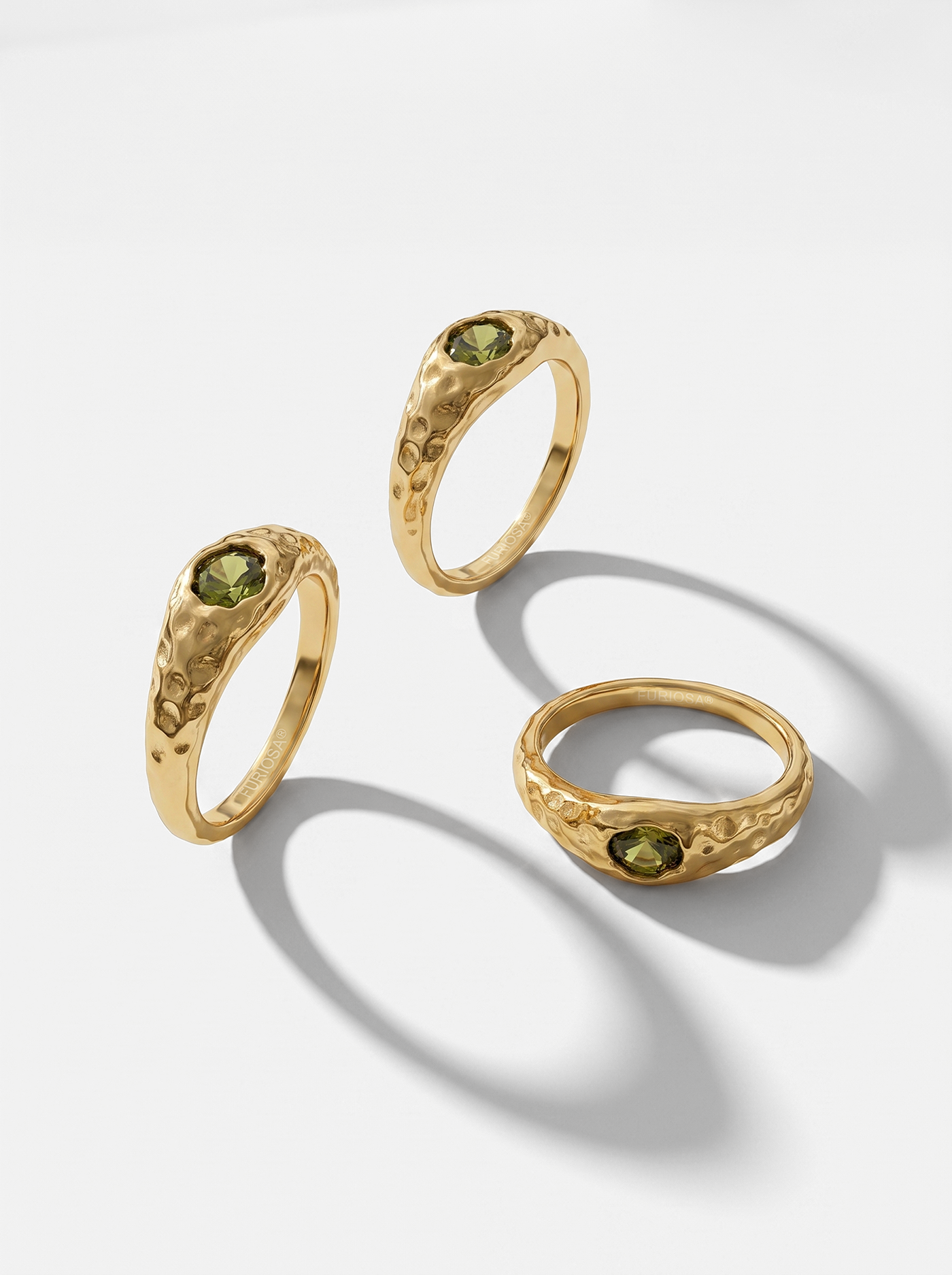 PRSTEN AURA GOLD PEACE
