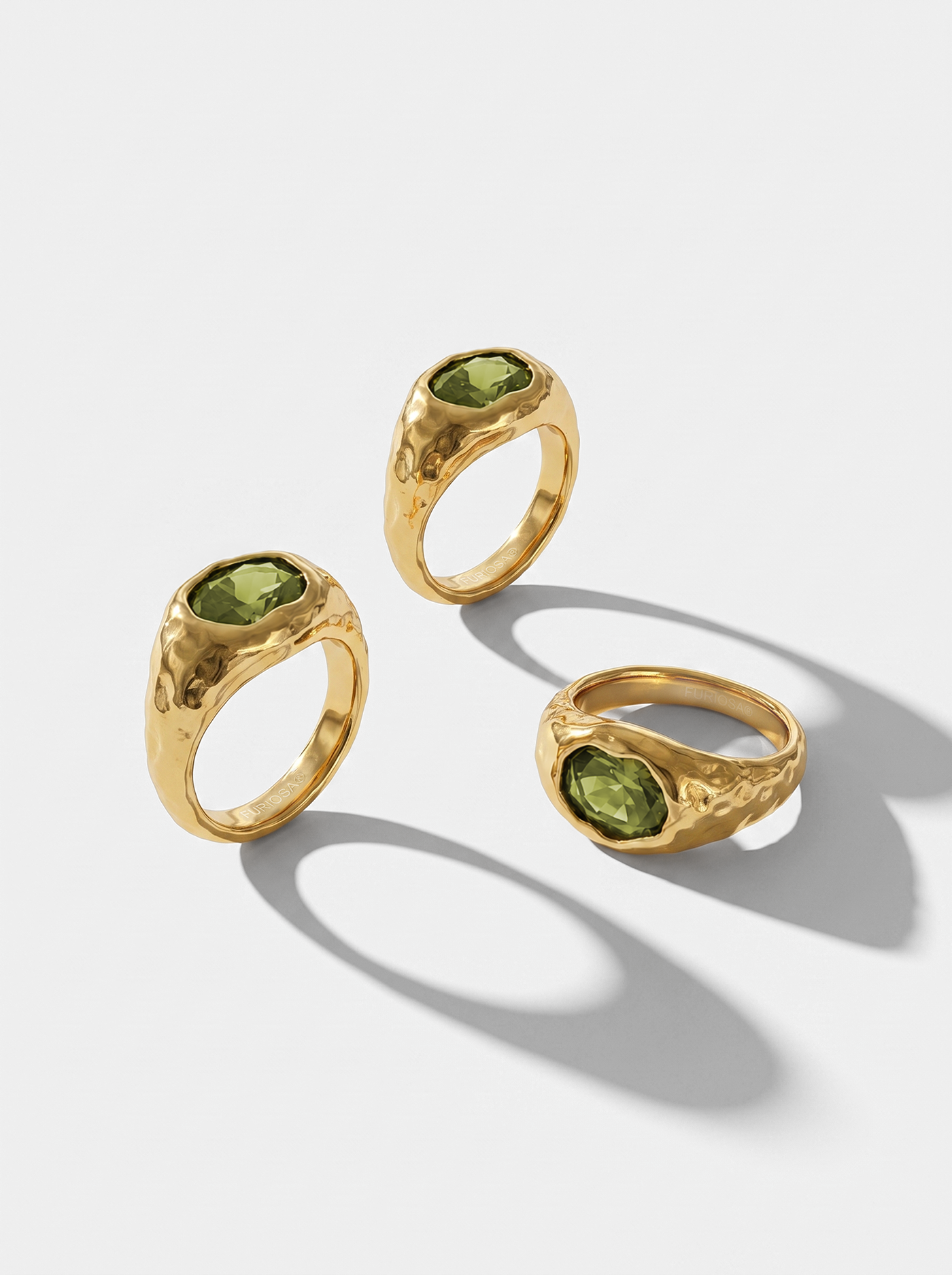 PRSTEN KARMA GOLD PEACE