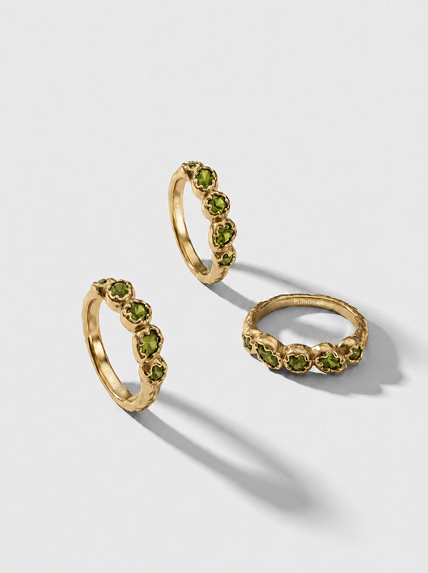 PRSTEN RITUAL GOLD PEACE