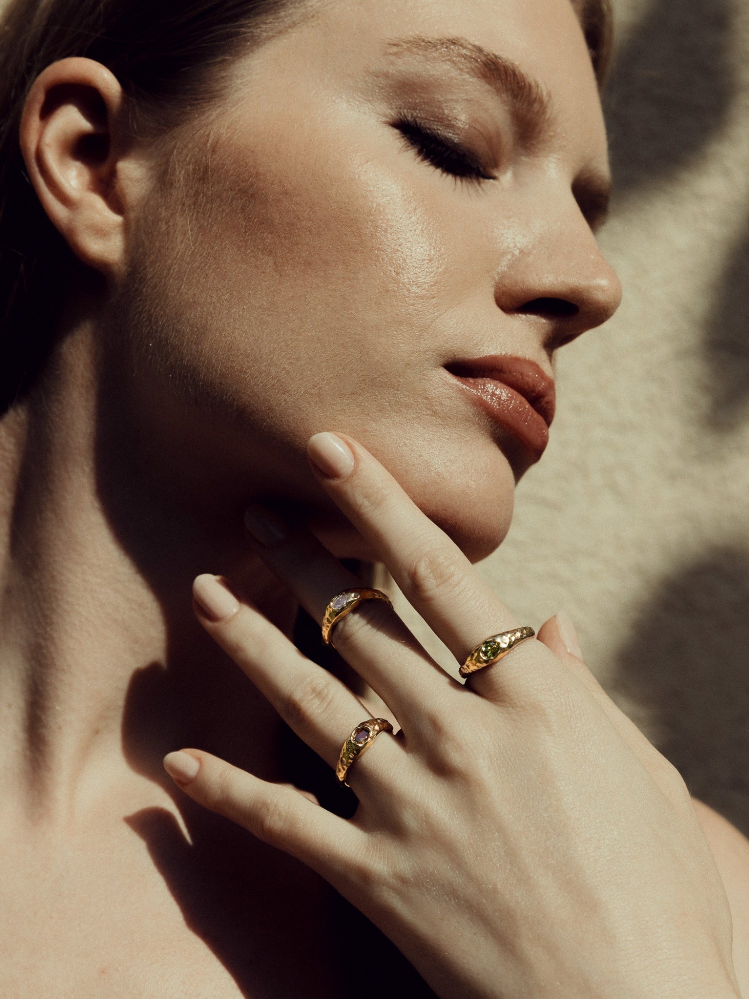 PRSTEN AURA GOLD PEACE